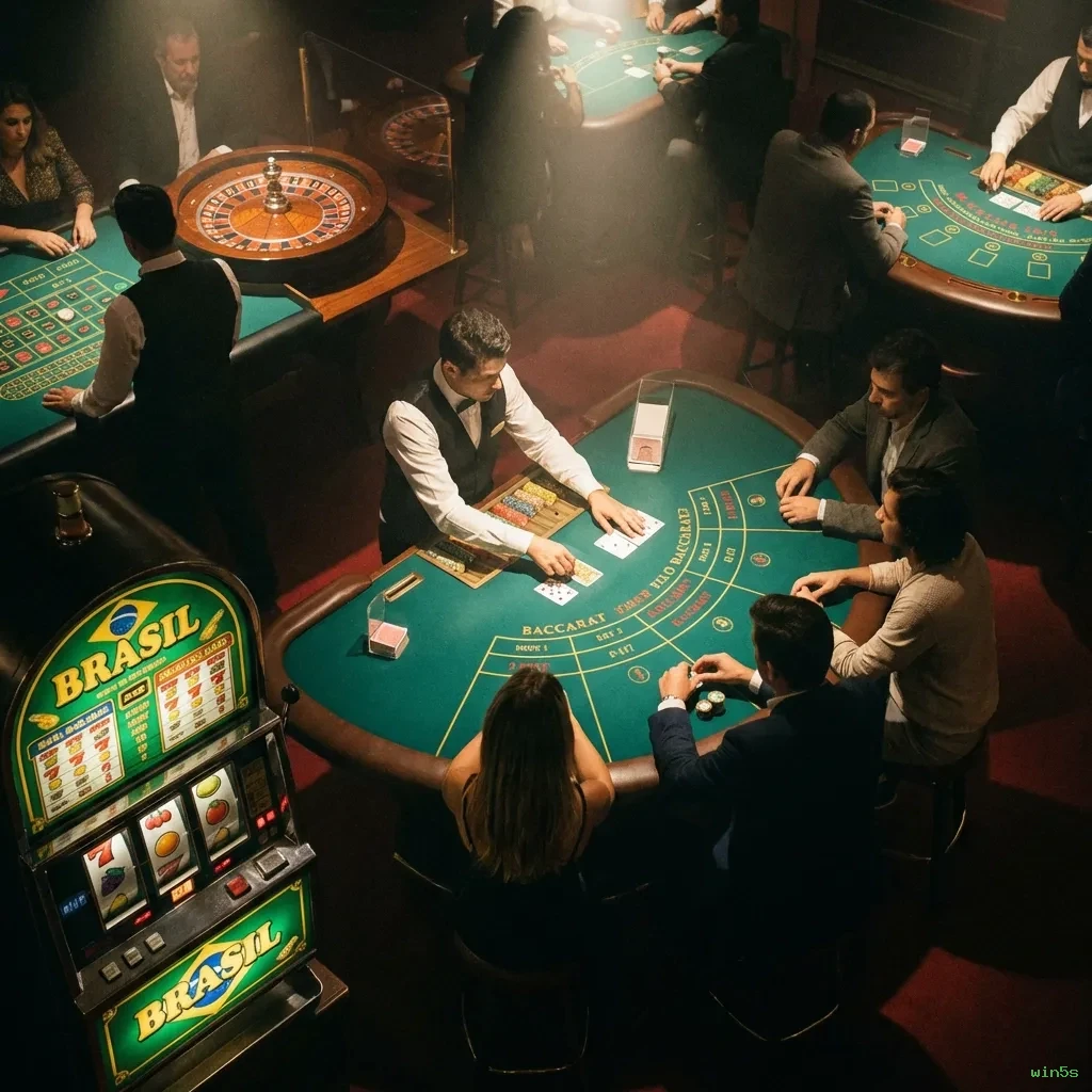 Cassino ao vivo da win5s com dealers reais