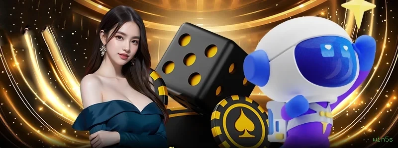 Imagem promocional da win5s mostrando a plataforma e suas vantagens